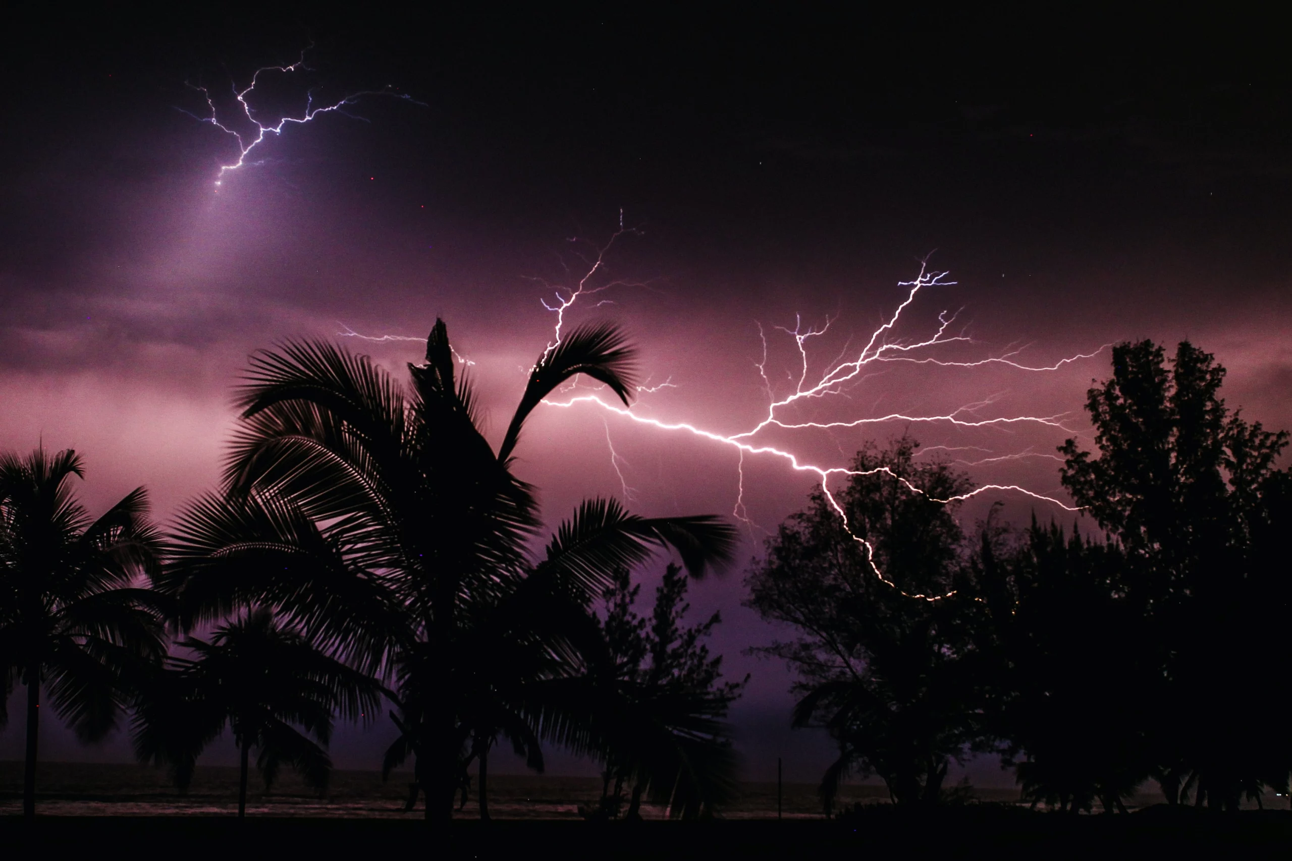 Lightning Storm in Monrovia, Liberia