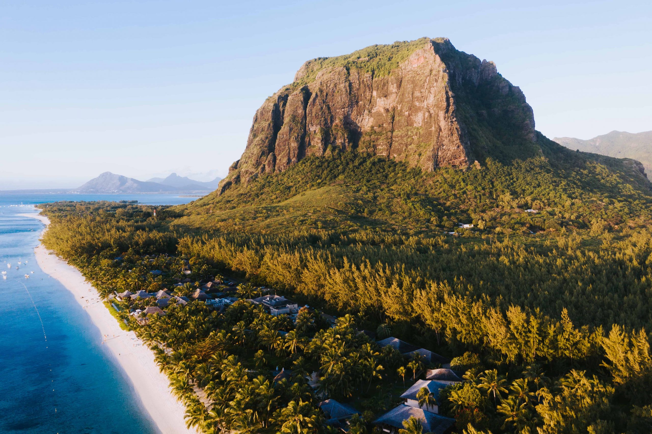 Scenic shot of Mauritius